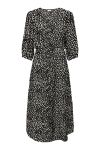 JDY - Kjole - Troya Life 3/4 Midi Dress - Black