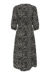 JDY - Kjole - Troya Life 3/4 Midi Dress - Black