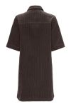 JDY - Kjole - Shiraz S/S Button Dress - Chocolate Torte (Levering midt august)