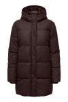 JDY - Jakke - Kamma Water Rep Puffer - Chocolate Torte (Levering midt august)