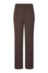 YAS - Bukser - Alisa HW Pant - Chocolate Brown