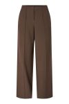 YAS - Bukser - Reemaj HW Pant - Chocolate Brown
