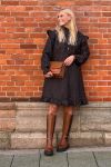 Noella - Kjole - Reno Ruby Ruffle Dress - Chocolate Brown