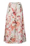YAS - Nederdel - Rosalla HW Long Skirt S. - Pristine Rosalla Print (Levering midt april)