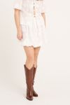 A-View - Nederdel - Rosamarie Skirt - White