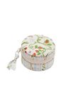 Maanesten - Smykkeskrin - Round Jewelry Box Small Garden Magic Ivory