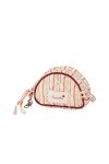 Maanesten - Nøglering - Rui Keychain Bag Summer Stripes - Peach