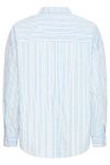 Ichi - Skjorte - Samia SH - Powder Blue Stripe
