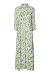 Y.A.S - Kjole - Savanna Long Shirt Dress - Skyway Matira
