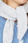 Sisters Point - Halstørklæde - Scarf-496 - Grey Melange