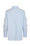 Neo Noir - Skjorte - Selini Multi Stripe Shirt - Light Blue