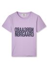 Mads Nørgaard - T-shirt - Single Organic Trenda P Tee - Orchid Petal