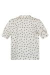 Sisters Point - Bluse - Girpa-SS - Cream/Black