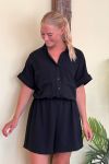 Sisters Point - Jumpsuit - Nina-PL - Black