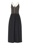 Sisters Point - Kjole - Asina-Dress - Black/Cream
