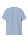 Pieces - T-shirt - Skylar SS Oversized Tee - Cashmere Blue