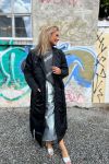 Something New - Jakke - SN Kara LS Label Maxi Trenchcoat - Black 