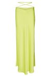 Something New - Nederdel - SN Billie HW Maxi Skirt - Oca Yellow Plum