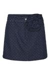 Something New - Nederdel - SN Ginna Short Denim Skirt - Dark Blue Denim