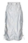 Something New - Nederdel - Kendal Mr Parachute Calf Skirt - Silver 