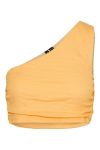 Something New - Top - SN Ada One Shoulder Tube Top - Apricot Sherbet