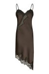 Neo Noir - Kjole - Sorelle Lace Dress - Dark brown