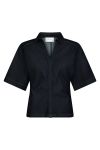 Neo Noir - Bluse - Spenda Denim Blouse - Dark Blue