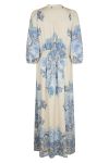 Neo Noir - Kjole - Stellar Artist Paisley Dress - Powder Blue 