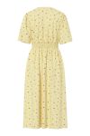 Pieces - Kjole - Tala SS Midi Dress - French Vanilla/Flower