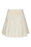 Neo Noir - Nederdel - Tarrow Dot Skirt - Creme