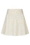 Neo Noir - Nederdel - Tarrow Dot Skirt - Creme