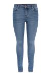 Pieces - Jeans - Dana Mw Skinny Jeans - Medium Blue Denim