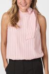 Neo Noir - Top - Veda Stripe Top - Rose