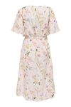 JDY - Kjole - Viola 2/4 Midi Dress - Pristine Garden Flower