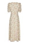 Neo Noir - Kjole - Vira Floral Dress - Creme (Levering midt april)