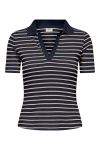 JDY - T-shirt - Roma S/S Polo Top - Sky Captain