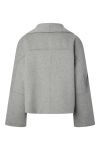 YAS - Jakke - Helena LS Wool Blend Jacket - Medium Grey Melange (Levering midt september)