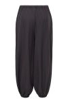 JDY - Bukser - Paloma MW Pinstripe Loose Pant - Chocolate Plum Pinstripe Light Blue