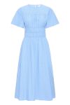 Ichi - Kjole - Gwenda DR - Blue/White Check