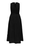 JDY - Kjole - Diego S/L Smock Midi Dress - Black (Levering midt april)