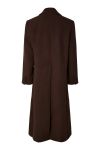 YAS - Jakke - Royla LS Wool Blend Long Coat - Coffee Bean