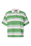 Pieces - Polo - Gippy Ss Polo Sweat - Cradle Pink Green