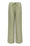 JDY - Bukser - Power MW Wide Pant - Deep Lichen Green/Cloud Dancer