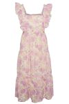 Y.A.S - Kjole - Alin SL Ankle Dress - Show Parfait Pink 