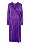 Y.A.S - Kjole - Softly LS Midi Dress - Prism Violet