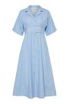 Y.A.S - Kjole - Yasastor 2/4 Midi Dress S. - Clear Sky