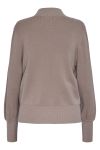 Y.A.S - Bluse - YAS Fonny LS Knit Pullover S. - Fungi