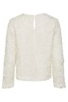 Y.A.S - Bluse - YAS Ley LS Top - Gardenia