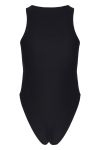 Y.A.S - Bodystocking - YAS Lauren SL Body - Ca Black