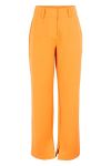 Y.A.S - Bukser - YAS Malabo HW Pant - Vibrant Orange